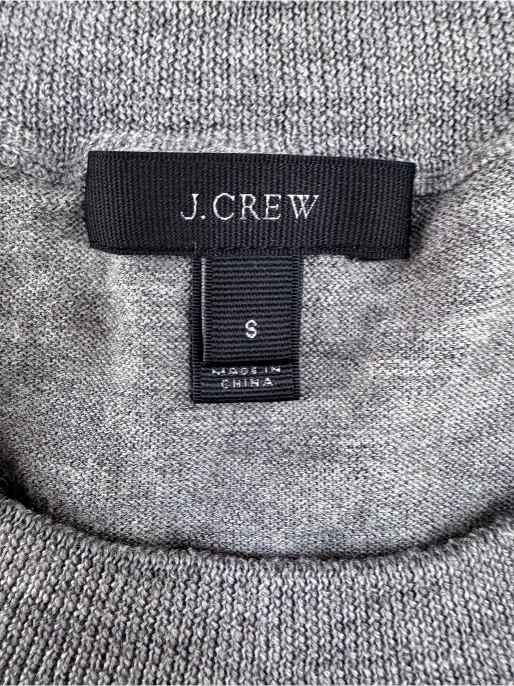 J. Crew Merino Wool Tippi Emoji
Sweater Gray Small EUC - Picture 4 of 9